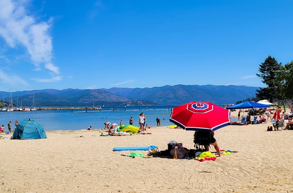 Sandpoint Idaho on Lake Pend Oreille