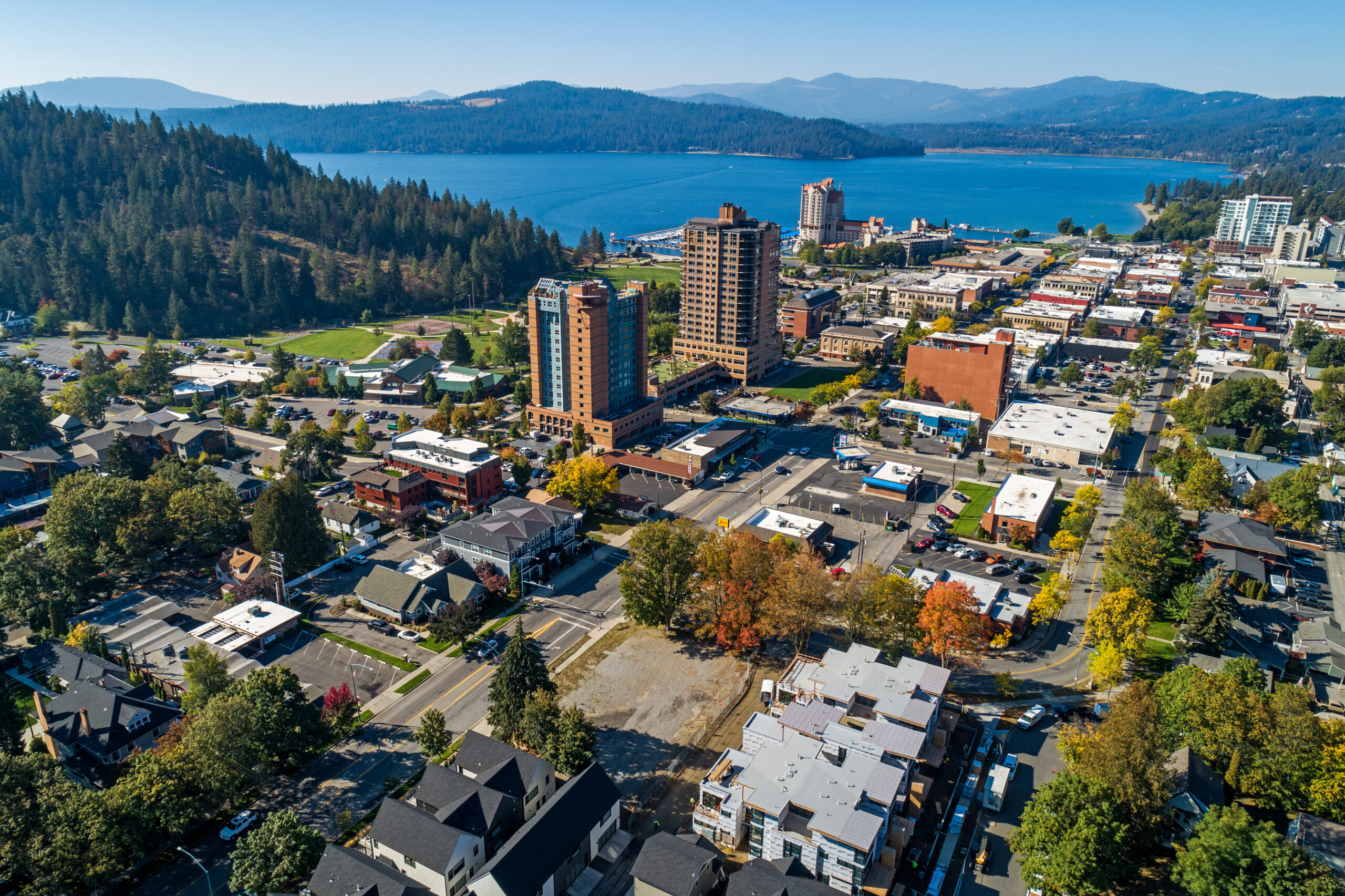 McEuen Tower condominiums Coeur d Alene waterfront