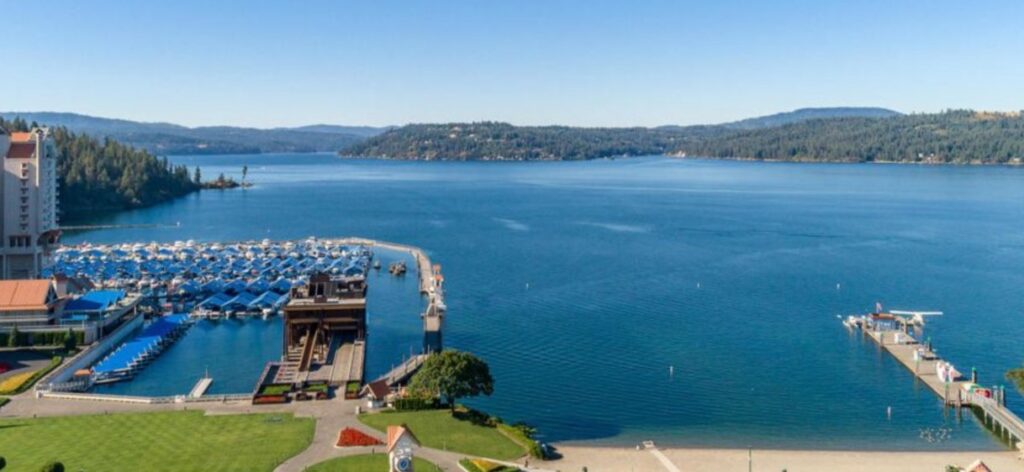 One Lakeside condos Coeur d'Alene -view